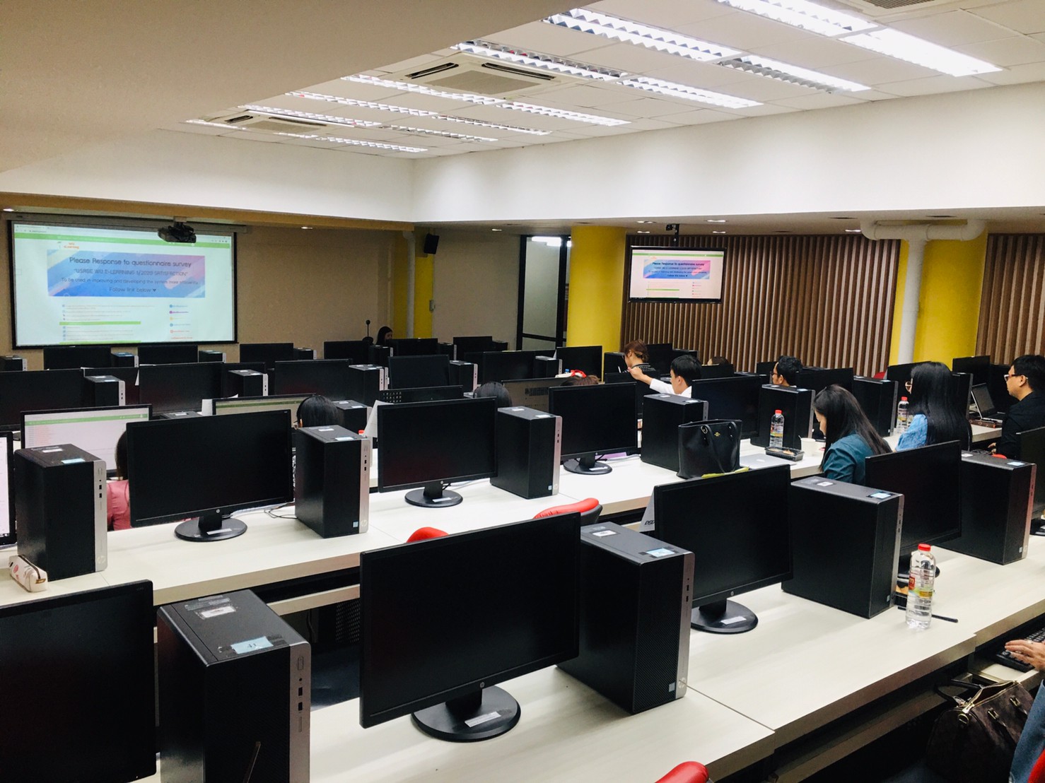 อบรม เรื่อง e-learning เพื่อการเรียนการสอนเชิงรุก ครั้งที่ 1 วันที่ 20 ต.ค. 2563